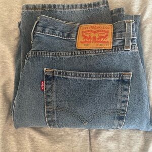550’s Levi's Classic Blue Jeans with Signature Details 36x32
